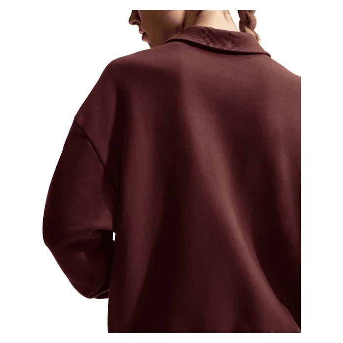 Women's Court Collection Long Sleeve Fleece Top, Nike, Pickleball Express, IU3253-H26-4