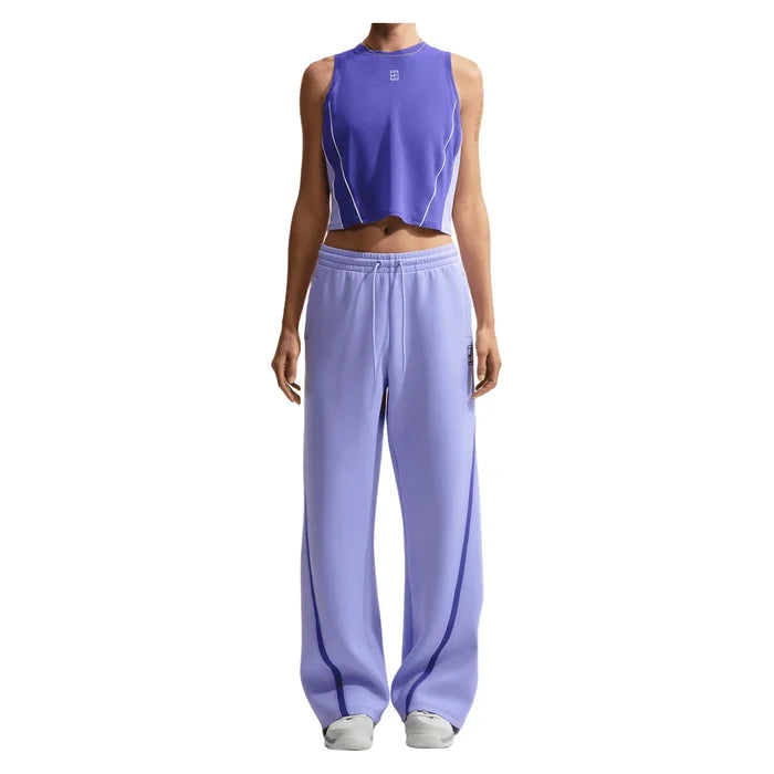 Women's Court Dri-FIT Advantage Mid-Rise Pant Purple Pulse and Black, Nike, Pickleball Express, IB0782-580H26-4