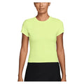 Women's Court Dri-FIT Advantage Short Sleeve Top Lt Lemon Twist and Black