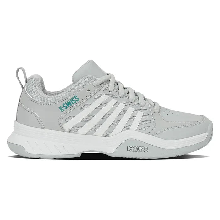 Women's Court Express 2 Shoes Glacier Gray and White