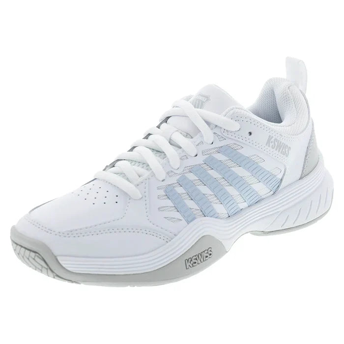 Women's Court Express 2 Shoes White and Ballad Blue