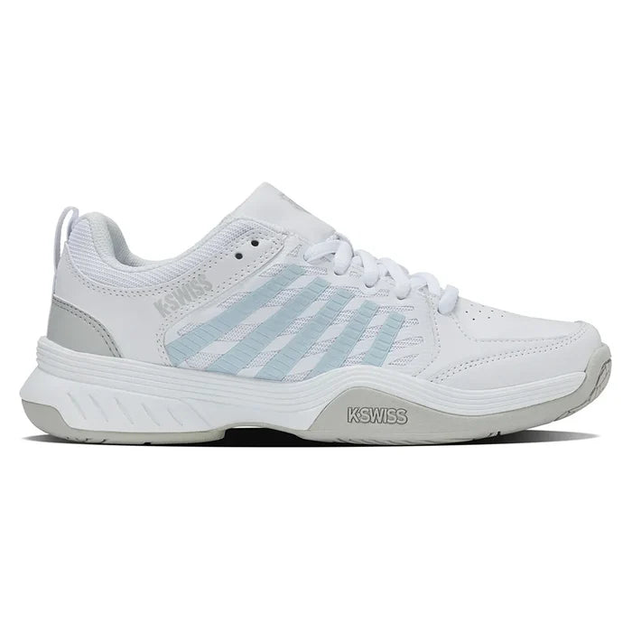 Women's Court Express 2 Shoes White and Ballad Blue