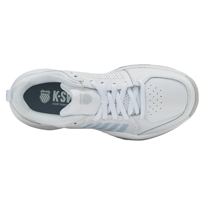 Women's Court Express 2 Shoes White and Ballad Blue