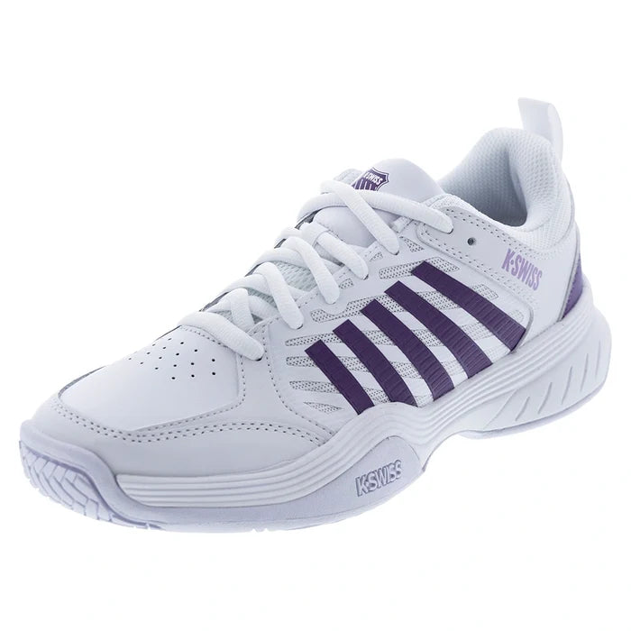 Women's Court Express 2 Shoes White and Purple Haze