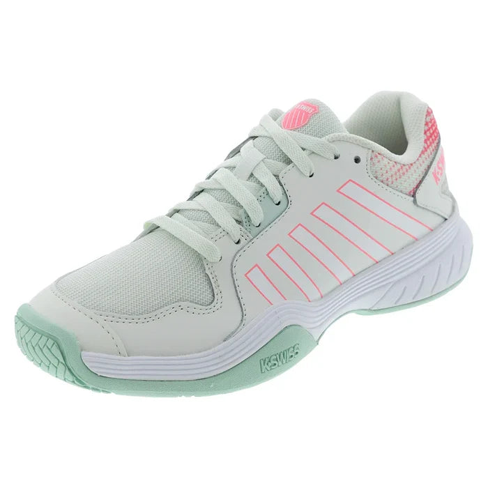 Women's Court Express Pickleball Court Shoes Ice and White