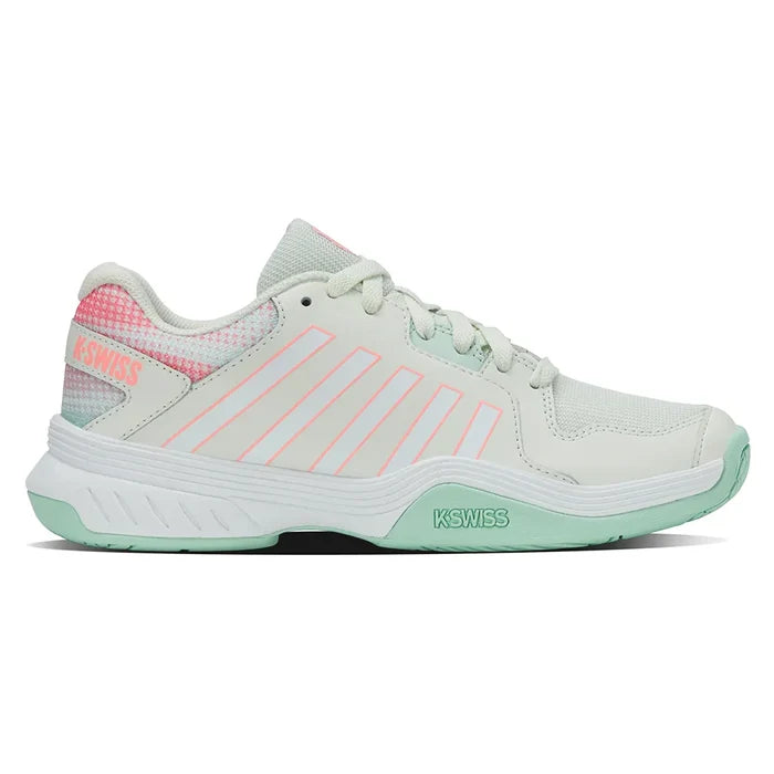 Women's Court Express Pickleball Court Shoes Ice and White