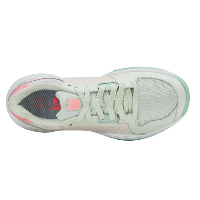 Women's Court Express Pickleball Court Shoes Ice and White