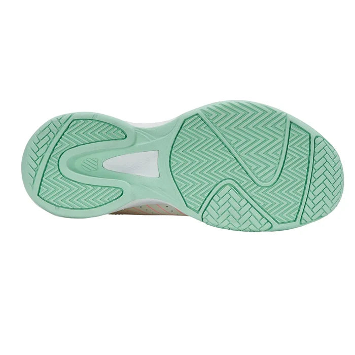 Women's Court Express Pickleball Court Shoes Ice and White