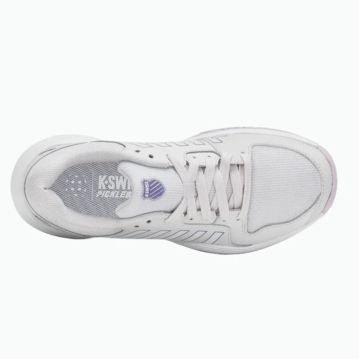 Women's Court Express Pickleball Shoes Nimbus Cloud and White