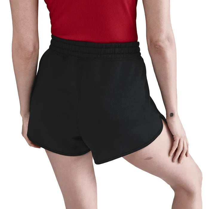 Women's Court Heritage Mid-Rise Fleece Shorts Black