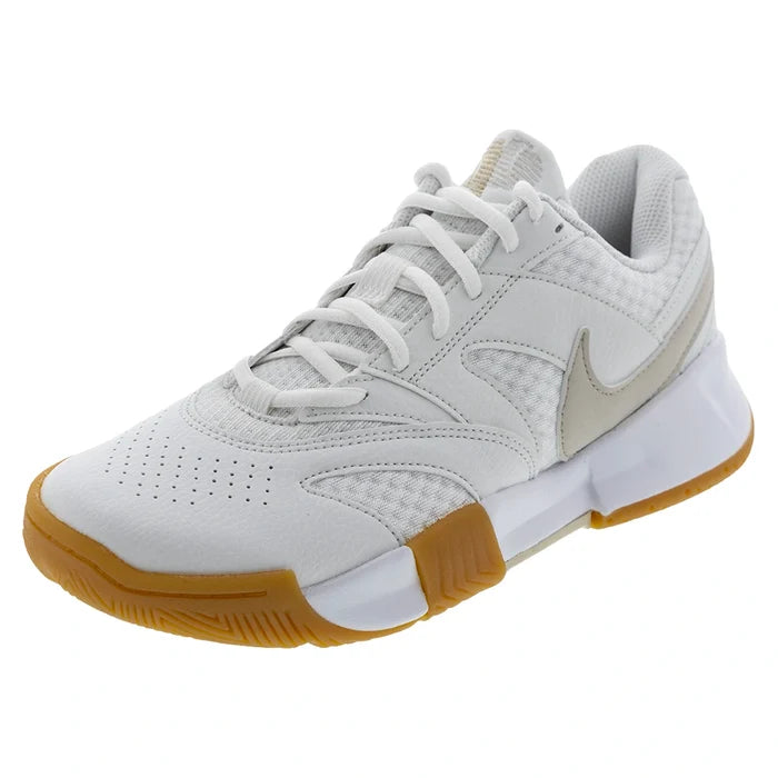 Women's Court Lite 4 Shoes White and Lt Orewood Brown