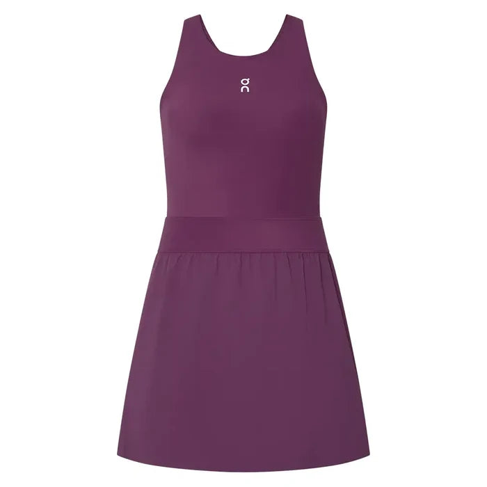 Women's Court Split Dress Cassis