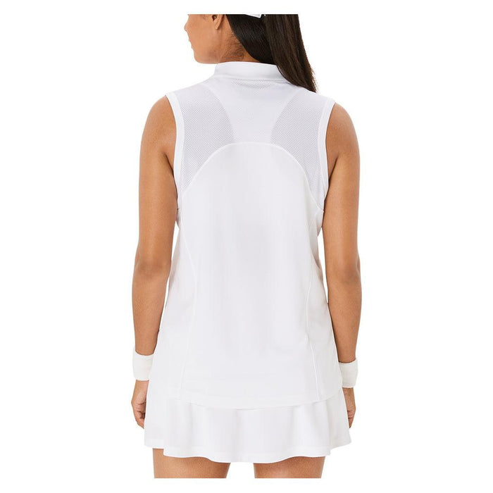 Women`s Court Tennis Tank Brilliant White