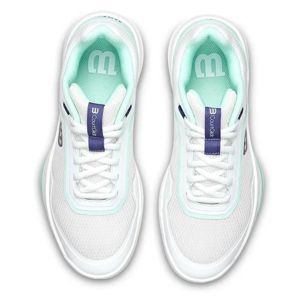 Women's CourtGlide Shoes White and Bay