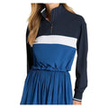 Women's Davenport Woven Popover Classic Navy and Blue Quartz