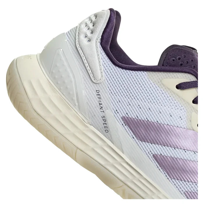 Women's Defiant Speed 2 Court Shoes Footwear White and Powder Plum