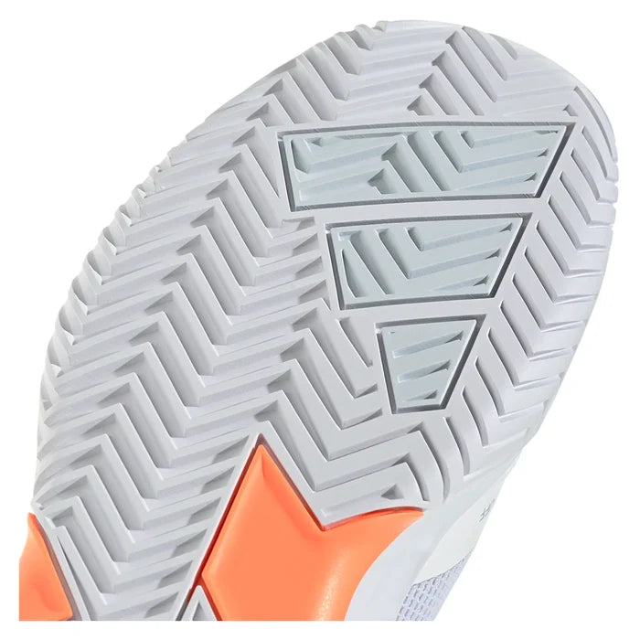 Women's Defiant Speed 2 Shoes Core White and Halo Blue