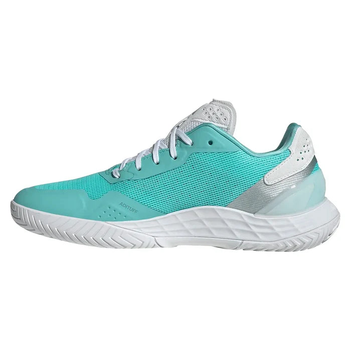 Women's Defiant Speed 2 Shoes Flash Aqua and Silver Metallic