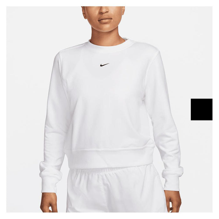 Women's Dri-Fit One Crew-Neck French Terry Sweatshirt