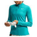 Women's Dri-FIT UV Victory 1/4-Zip Top Energy and White, Nike, Energy/White, Pickleball Express, HF6586-300H26-ENERGY-WHITE-1