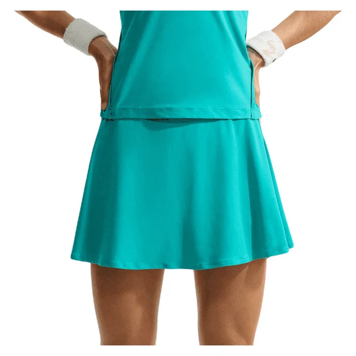 Women's Dri-FIT Victory 15 Inch Flouncy Skort, Nike, 300 Energy/White, Pickleball Express, FD6528-H26-300-ENERGY-WHITE-1