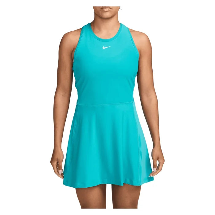 Women's Dri-FIT Victory Dress Energy and White, Nike, Energy/White, Pickleball Express, FQ1780-300H26-ENERGY-WHITE-1