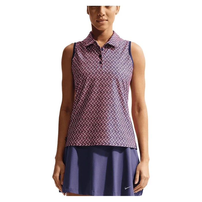 Women's Dri-FIT Victory Sleeveless Print Polo
