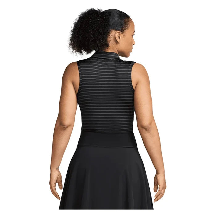 Women's Dri-Fit Victory Sleeveless Striped Polo