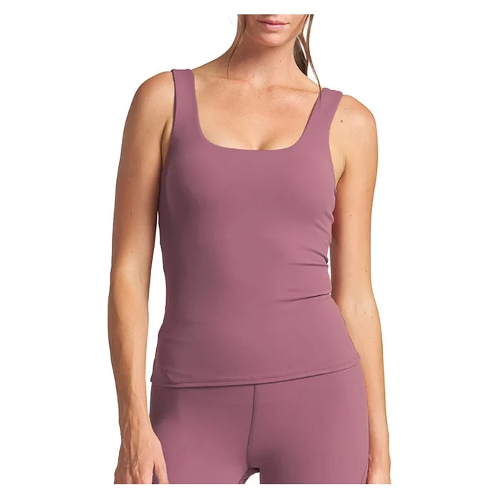 Women`s Endure U-Neck Bra Tennis Tank Faded Rose