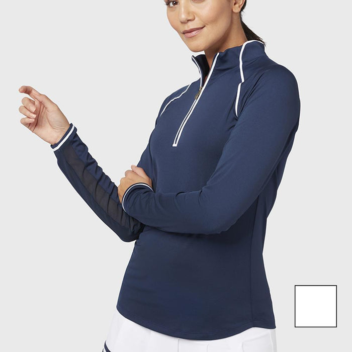 Women's Essentials Veronica Sun Production 1/4 Zip Top