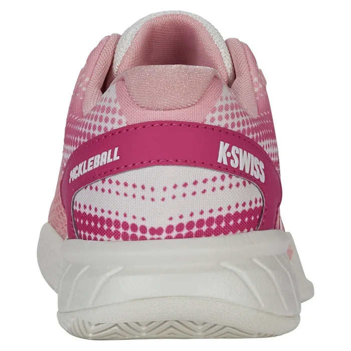 Women's Express Light Pickleball Court Shoes Raspberry Sorbet and Cloud Dancer