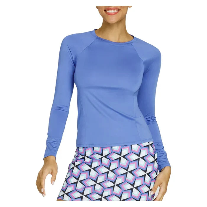 Women's Fontana Long Sleeve Raglan Periwinkle