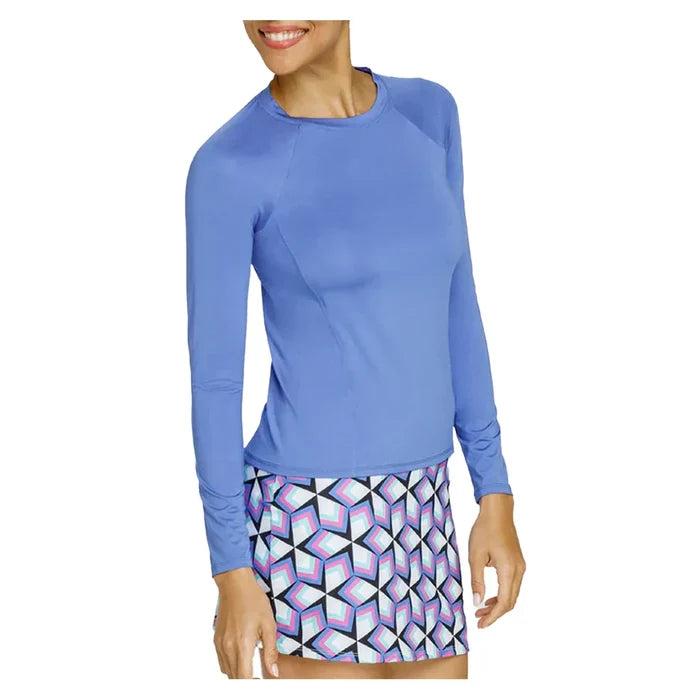 Women's Fontana Long Sleeve Raglan Periwinkle