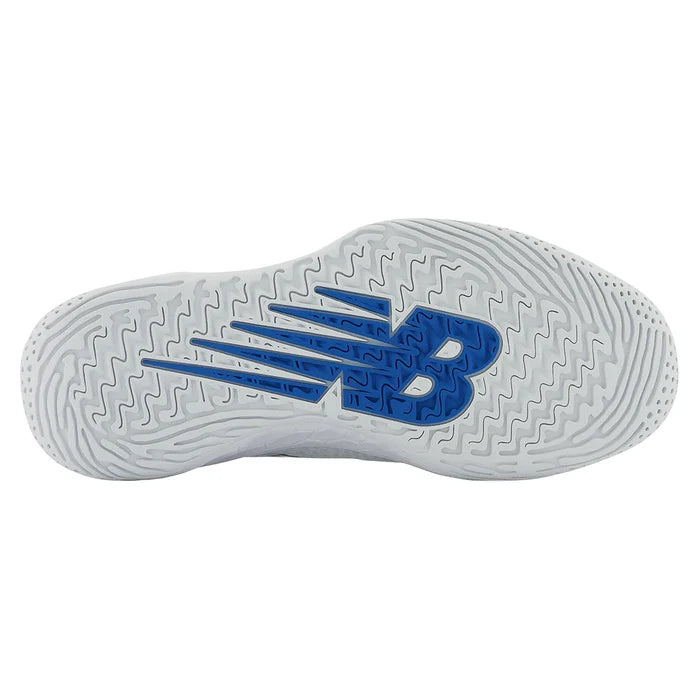 Women's Fresh Foam Lav V2 D Width Court Shoes White and Laser Blue