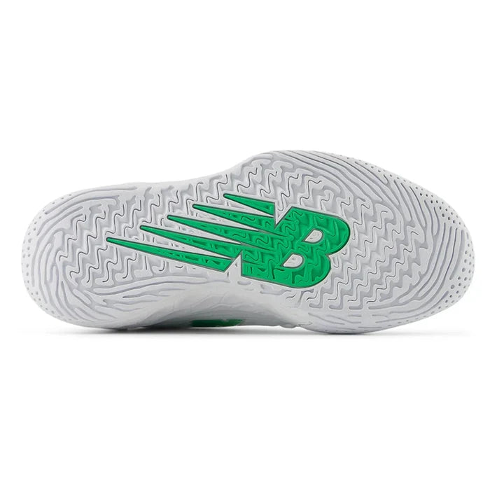Women's Fresh Foam X CT-Rally B Width Court Shoes White and Green Apple