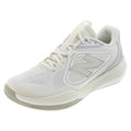 Women's FuelCell 796v5 D Width Court Shoes Sea Salt and Metallic Silver 877 C