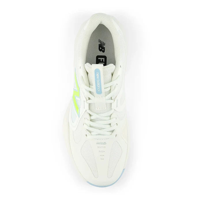 Women's FuelCell 796v5 D Width Pickleball Shoes Sea Salt and Cloud Blue
