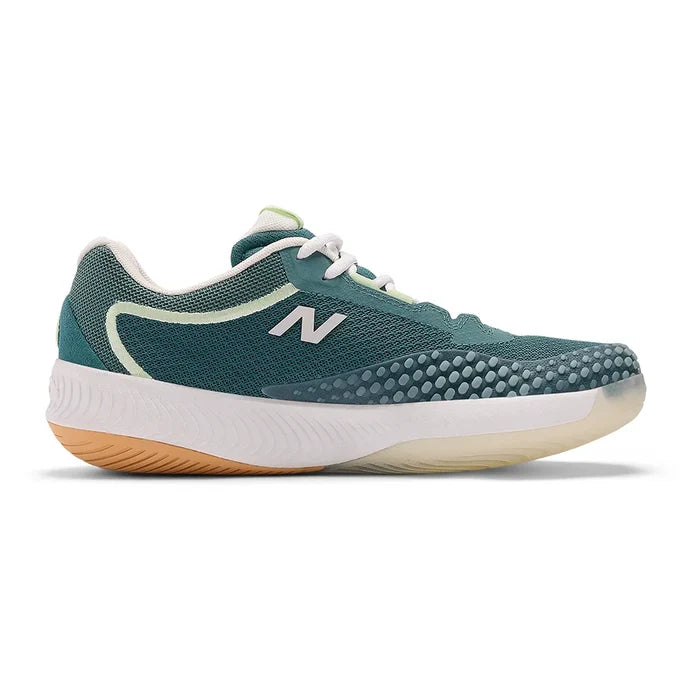 Women's FuelCell 996v6 B Width Court Shoes New Spruce and White