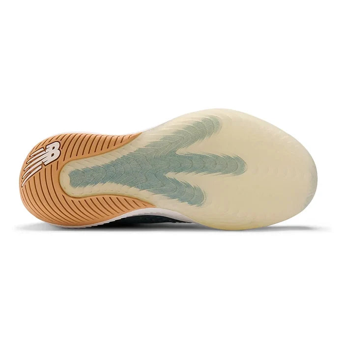 Women's FuelCell 996v6 B Width Court Shoes New Spruce and White