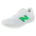 Women's FuelCell 996v6 B Width Court Shoes White and Green Apple