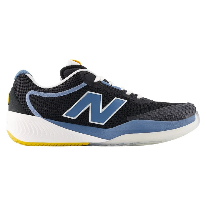 Women's FuelCell 996v6 B Width Shoes Black and Blue Gemstone