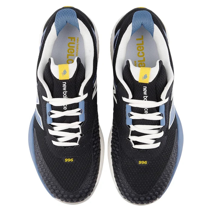 Women's FuelCell 996v6 B Width Shoes Black and Blue Gemstone