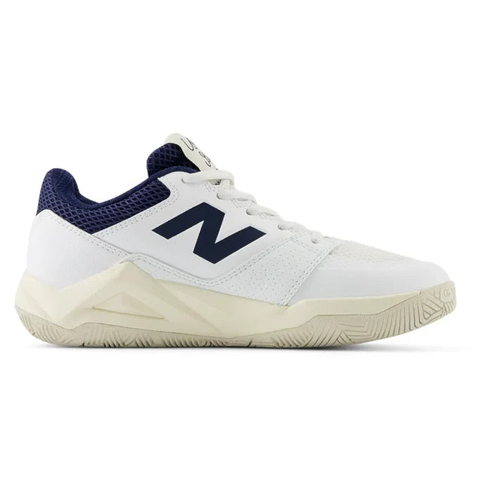Women's FuelCell Delray D Width Court Shoes White and Navy