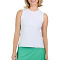 Women's Full Tank White and Alpine