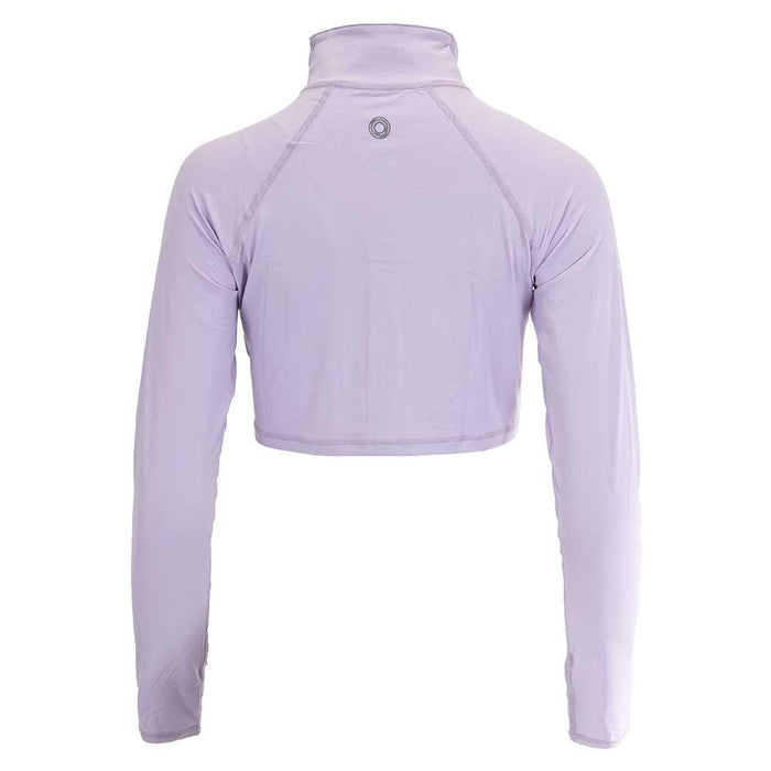 Women's Full Zip Crop Top