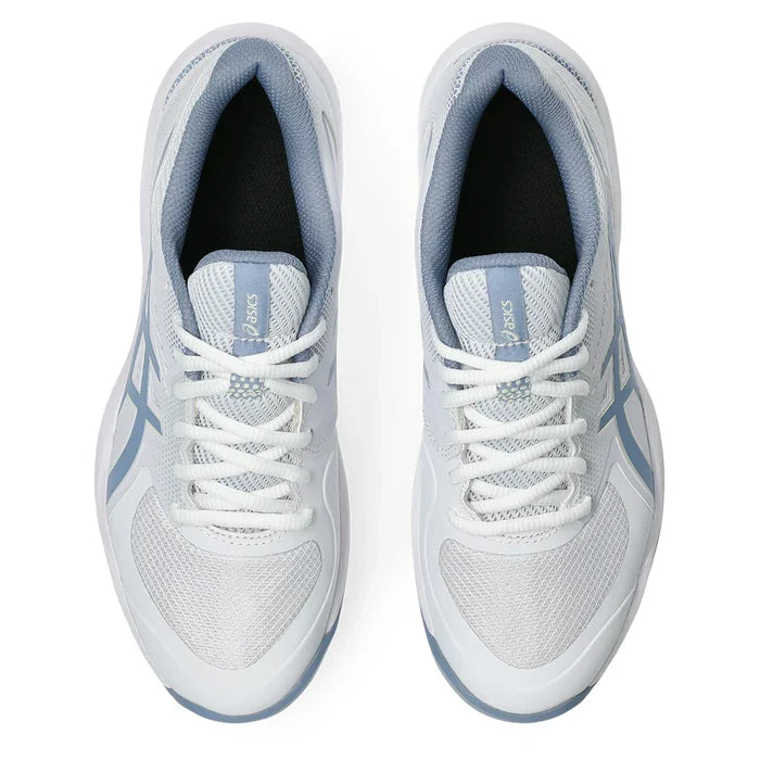 Women's Game FF Pickleball Shoes White and Calm Indigo