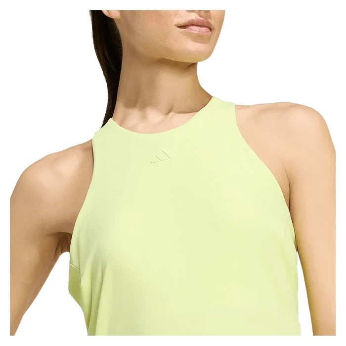Women's GameSet Y Tank Semi Frozen Lemon