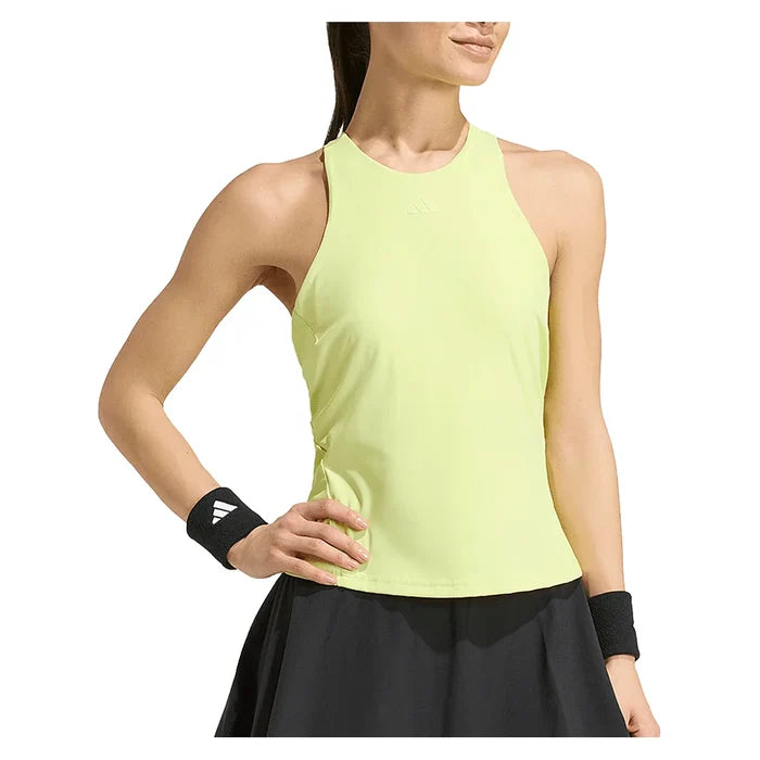 Women's GameSet Y Tank Semi Frozen Lemon