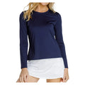 Women`s Gastonia Long Sleeve Tennis Top Navy Blue