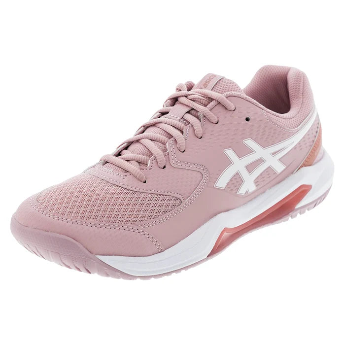 Women's GEL-Dedicate 8 D Width Shoes Morganite and White